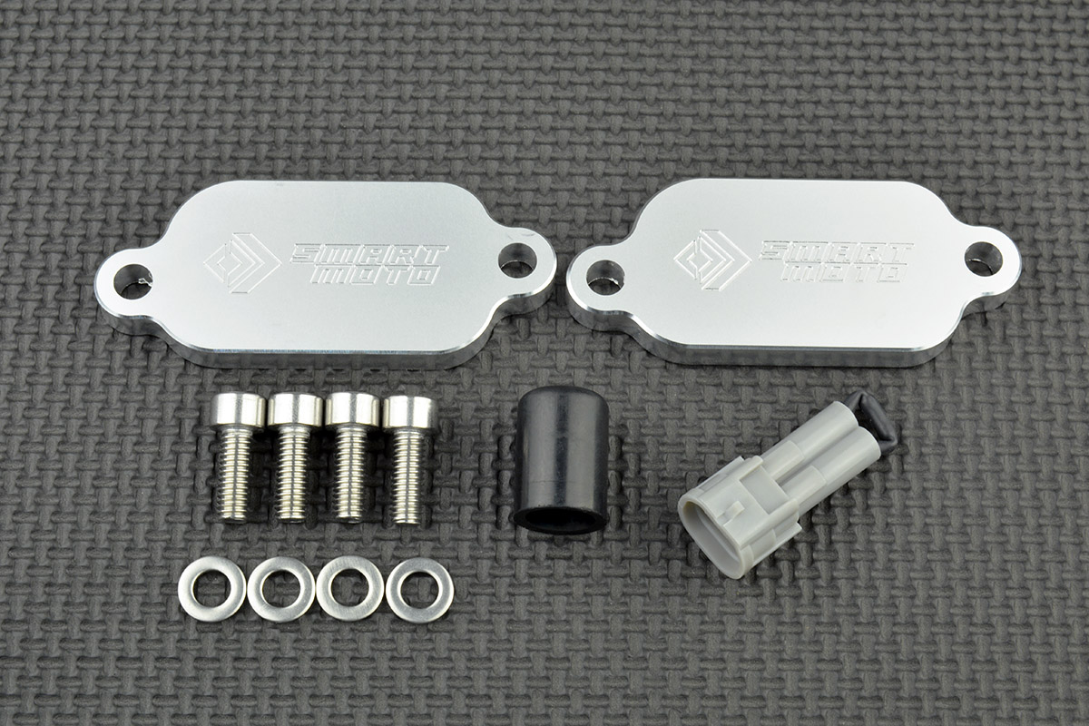 PAIR Valve Removal Kit with Block Off Plates PLE-144 - SmartMoto